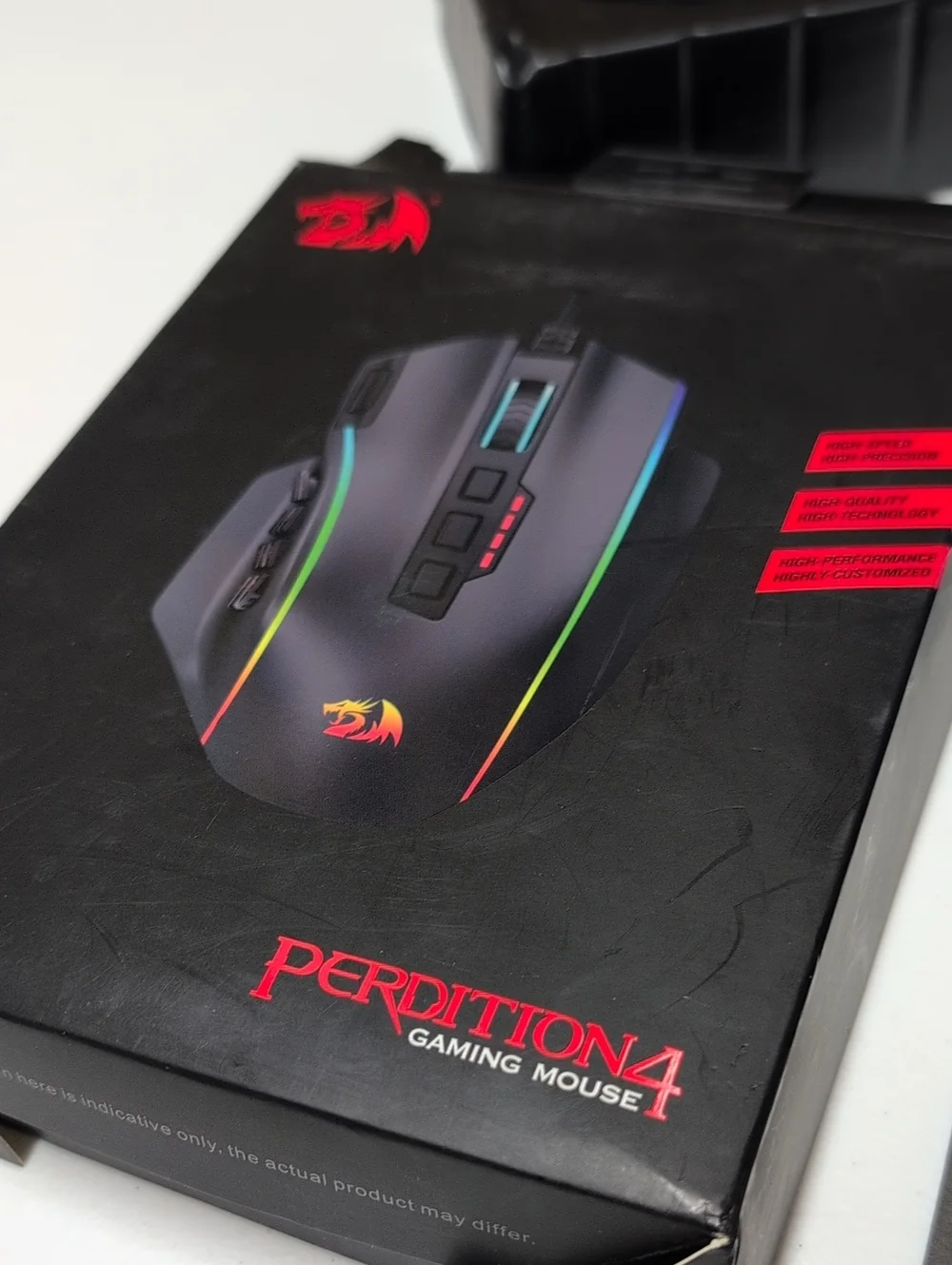 Redragon Perditon4 Wired Gaming Mouse in Black. (96)